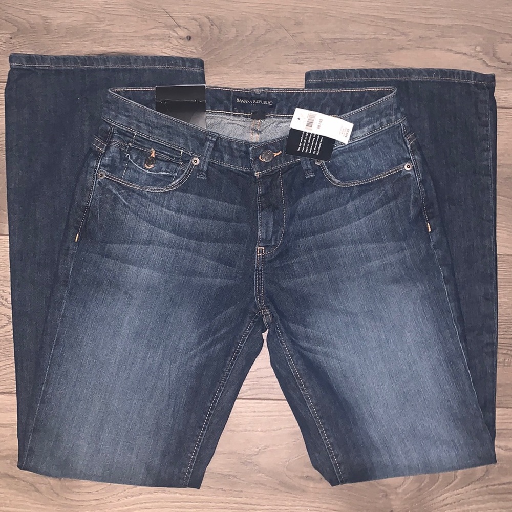 NWT Banana Republic Bootcut Jeans 28/6S